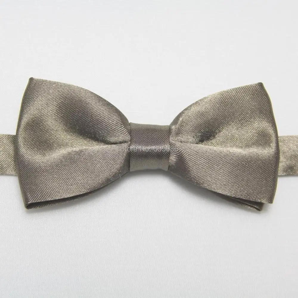 HOOYI модные однотонные мальчика бабочка-бабочка галстук Gravata corbatas подарок