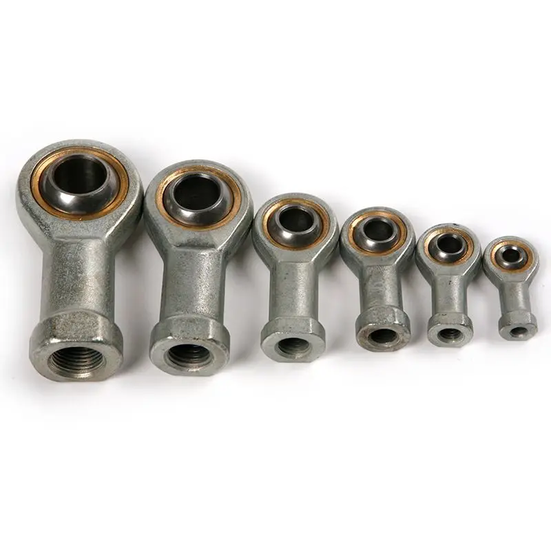 

High Quality Female 2Pcs Bearing Steel Ball Bearings M6/M8/M10/M12/M16/M18 Rod End Ball joint Bearing For Hydraulic Cylinder