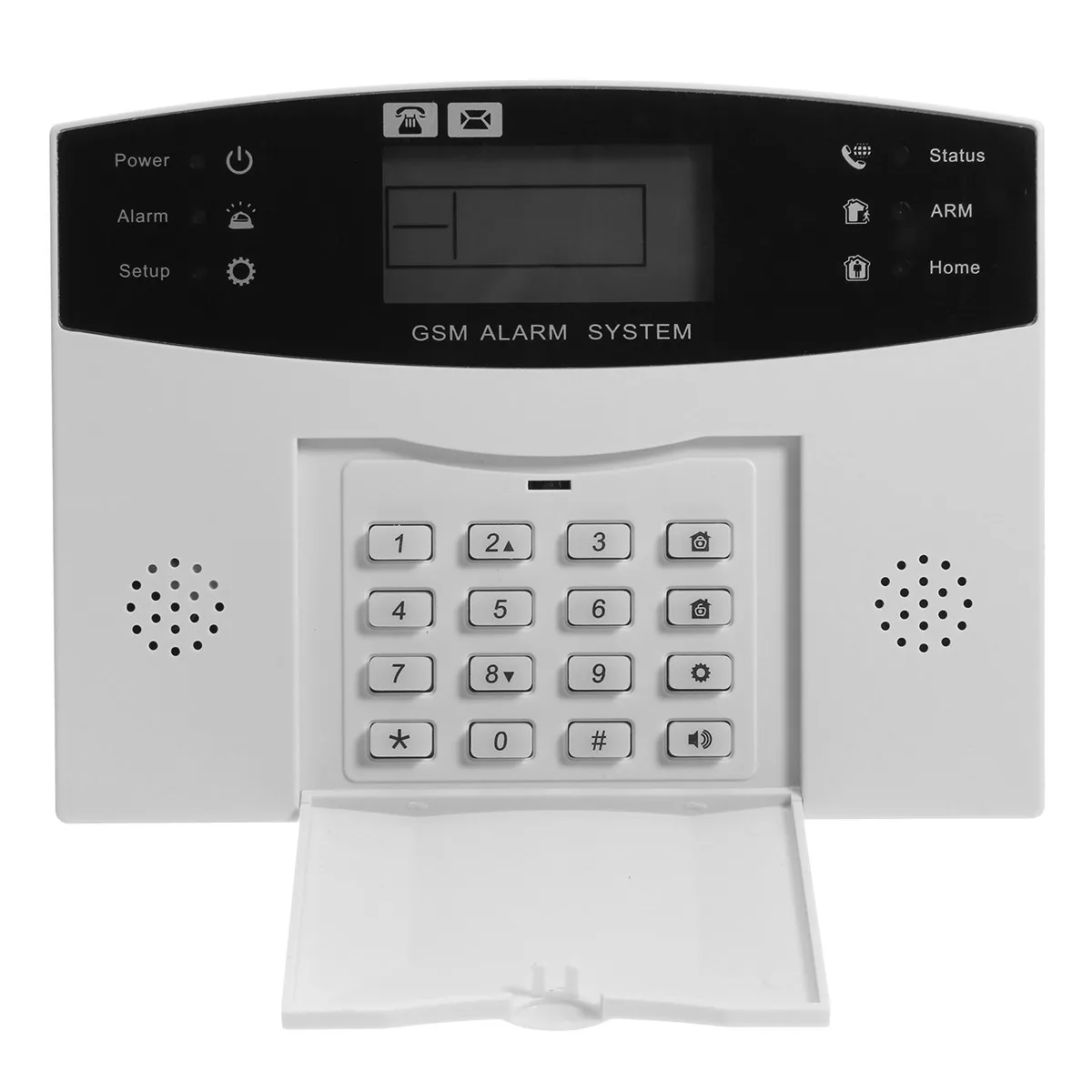 NEW Wireless LCD GSM SMS Autodial Alarm Security Home House Burglar