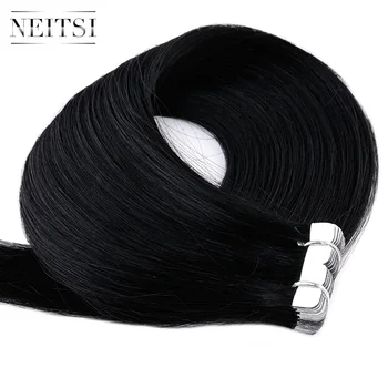 Neitsi Mini Tape In Human Hair Adhesive Extensions 12 3