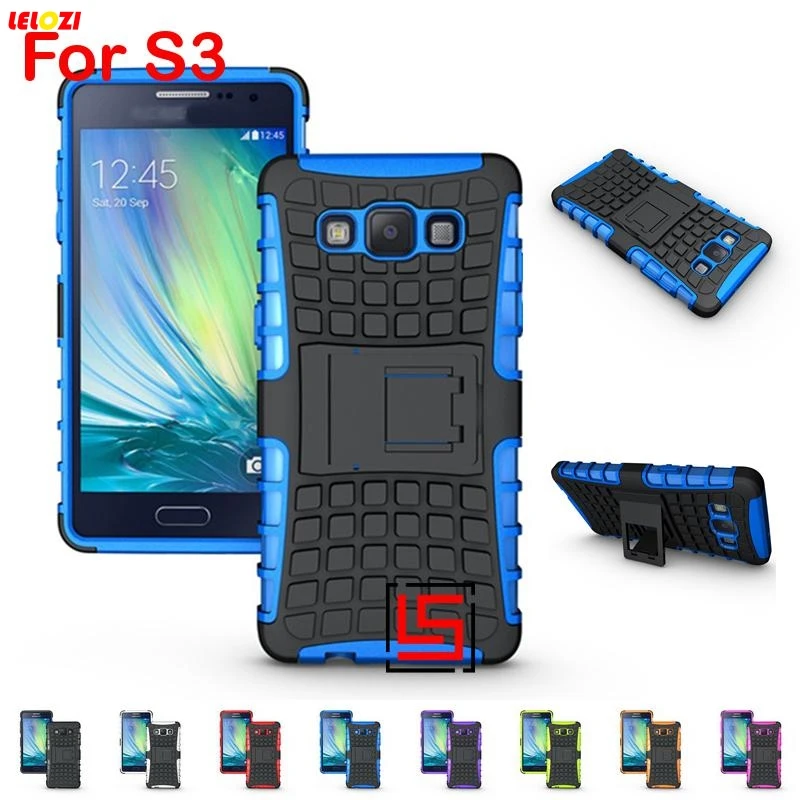LELOZI Armor Rugged Hybrid Hard PC TPU Rubber ShockProof