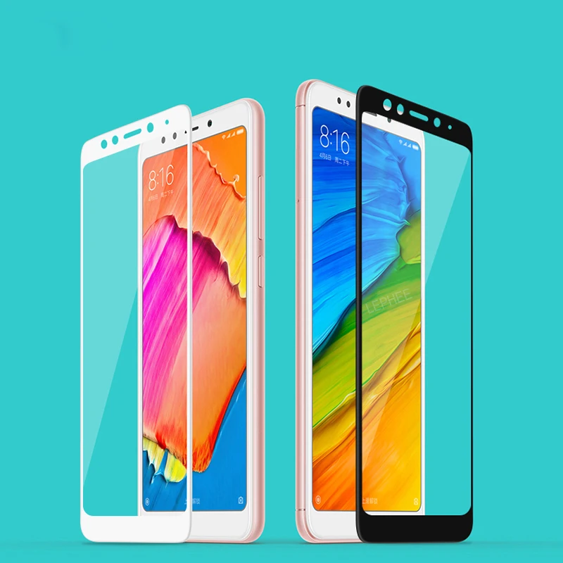 

Full Glass Tempered Screen Protector For Xiaomi Redmi 5 Plus Glass 4X 4 Pro Note 4X Pro Note 5 Pro 5A Prime Full Cover Film