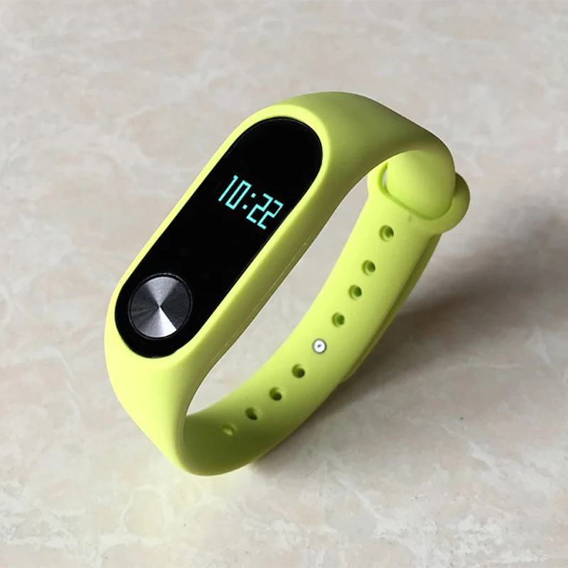 RACAHOO Silicone Replace Strap for Xiaomi Mi Band 2 Colorful Smart Silicone Wristbands For Mi Band 2 Smart Bracelet Accessories8
