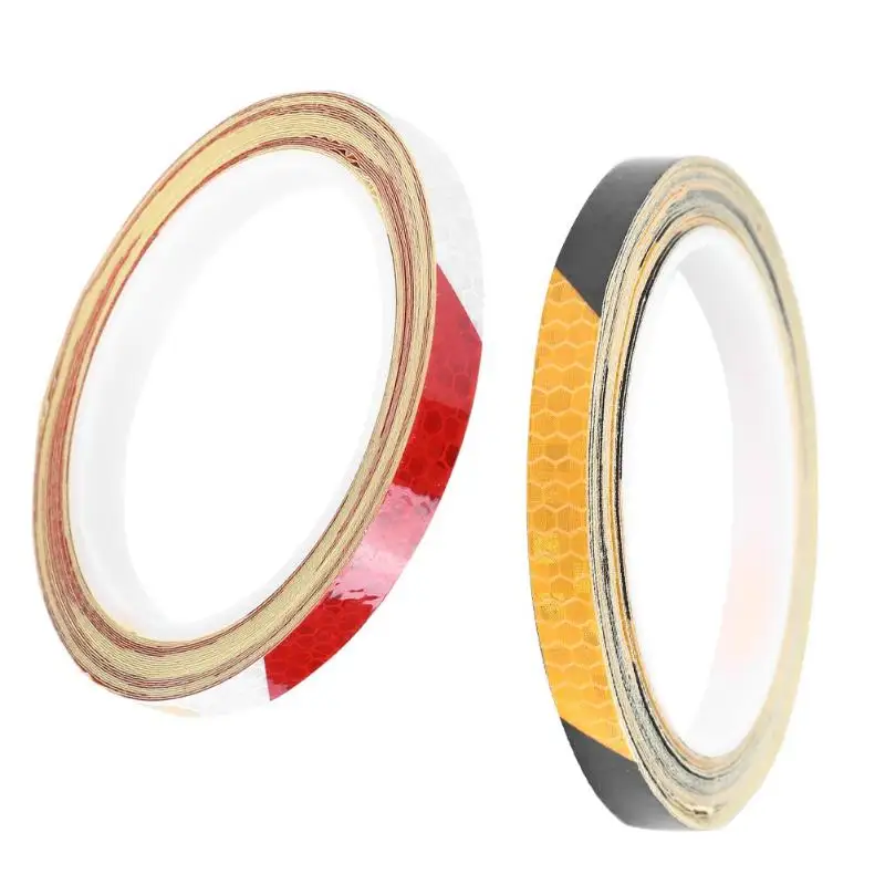 

800cm/ 315inch Fluorescent Reflective Stickers Strip Safe Equipment Accessories for Bike Bicycle Cycling Motorcycle