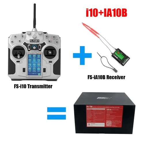 Flysky FS-IA10B Receiver FS-i10 Transmitter 2.4G 10CH Receiver For RC Quadcopter drop shipping Pakistan