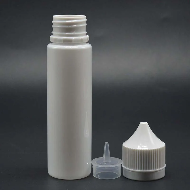 

Wholesale Alibaba 60mll 1000pcs/lot Plastic Eye Dropper Bottles Juice Bottle With Shrink Wrap For Vape Liquid Flavor Spain White