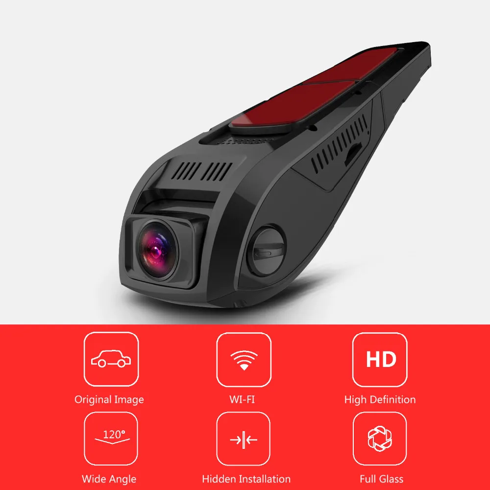 Skup Range tour WiFi Mini ukryty wideorejestrator samochodowy kamera na deskę rozdzielczą F5 rozdzielczości Full HD 1920*1080P deski rozdzielczej 140 stopni dashcam wideo kamera do rejestracji wideo kamery