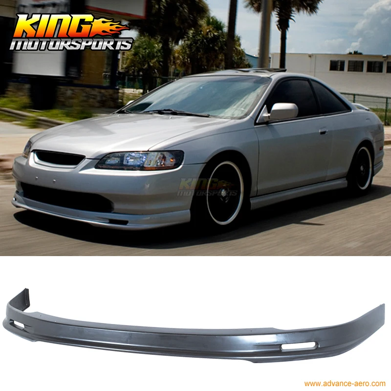 Us 44 99 Fits 98 99 00 Honda Accord Coupe 2dr Mugen Style Front Bumper Lip Spoiler Body Kit Pu In License Plate From Automobiles Motorcycles On