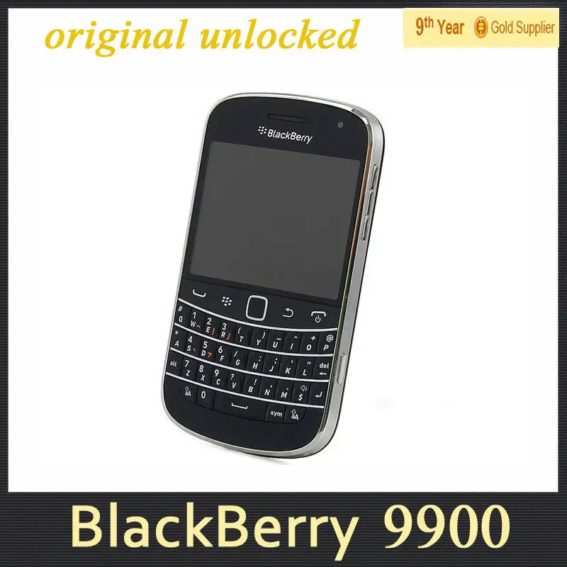 Blackberry Bold Touch 9900 Оригинальный Разблокирована WCDMA 3 Г Смартфон QWERTY Клавиатура 2.8