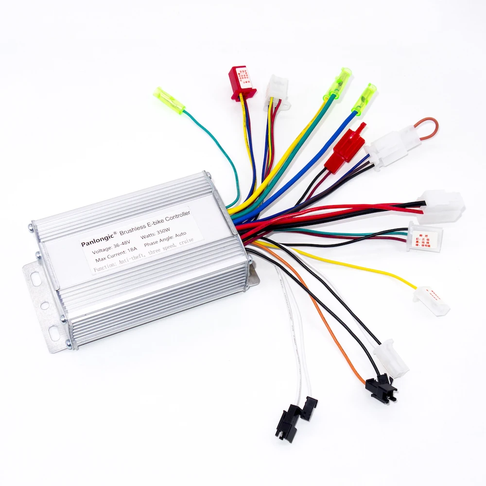 Panlongic 36 V/48 V 350 W электрический велосипед E bike электросамокат скутер бесщеточный