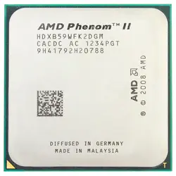 Двухъядерный процессор AMD Phenom II X2 B59 (3,4 ГГц/6 м/80 Вт/2000 ГГц) разъем am3 am2 +