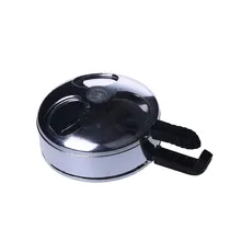 Для курения Dogo алюминиевый сплав кальян чаша держатель для угля с 2 ручки Серебряный арабский система управления теплом