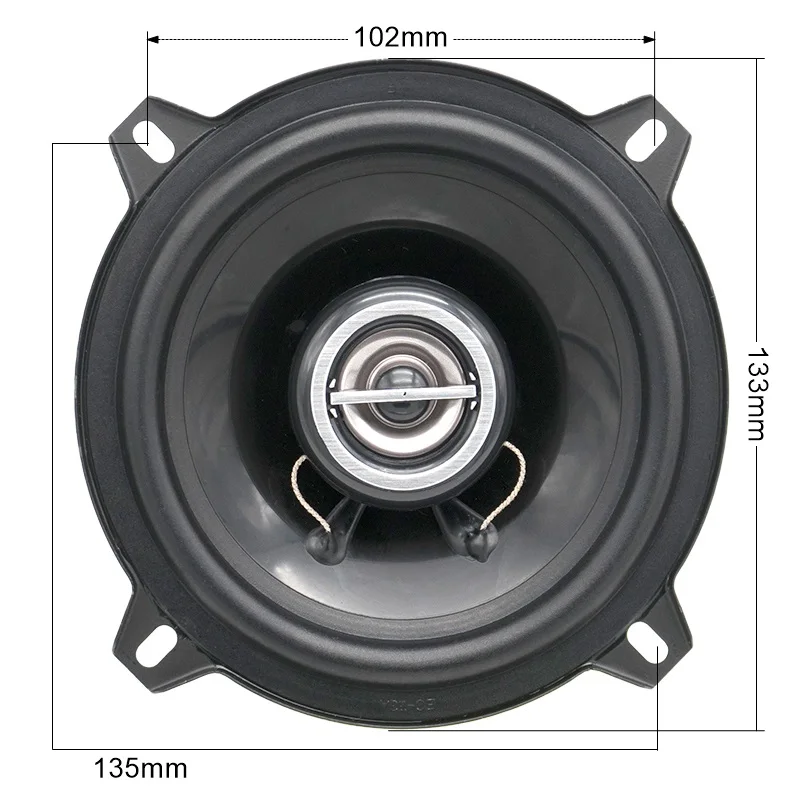 Высокое качество 5 дюймов 150 Вт Супер Мощность 2-полосная коаксиальная автомобильная акустическая hi-fi Динамик комплект полночастотный 70-20000 Гц автомобильный аудио стерео звук Динамик