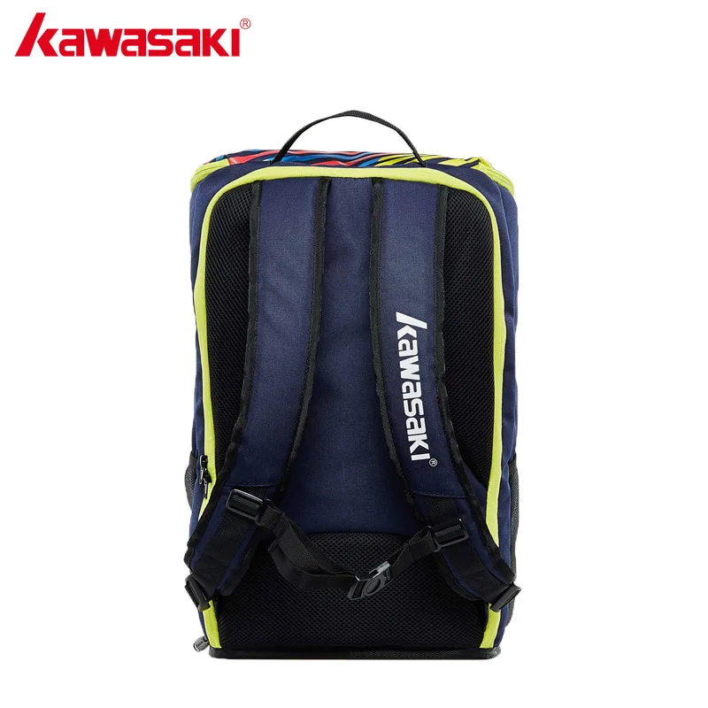 KAWASAKI спортивный рюкзак большой емкости 2 шт. бадминтон сумка для ракеток Теннисная ракетка Back Pack для мужчин и женщин KBB-8256