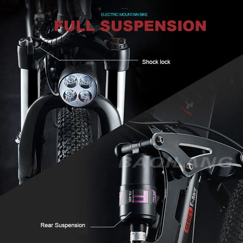 26inch Fold electric mountian bicycle Full suspension 48V350W Hybrid Electric Bicycle Frame built-in lithium battery City ebike 26inch Fold electric mountian bicycle Full suspension 48V350W Hybrid Electric Bicycle Frame built-in lithium battery City ebike