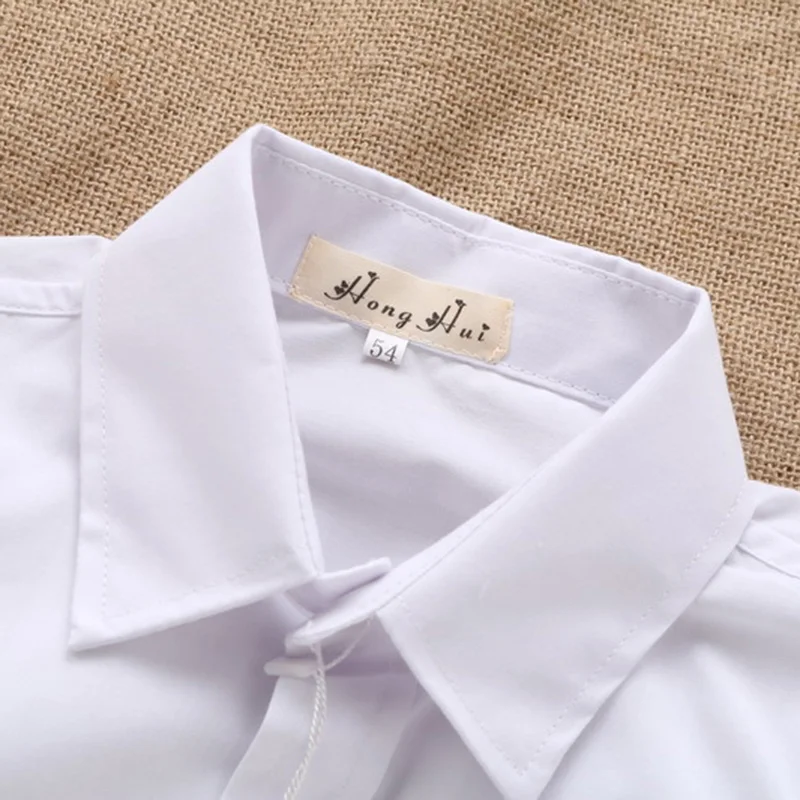 lace cotton solid White baby kids boys Blouse white shirts with long sleeves for children boys christmas gift
