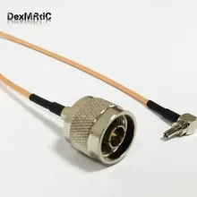 New N male To CRC9 Connector Right Angle pigtail cable RG316 for 3G HUAWEI USB modem