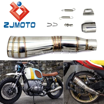 

Universal 38-51mm Motorcycle GP Stainelss Steel Exhaust Muffler Pipe Silencer For Racing Street Bike Scooter 125cc-1000cc