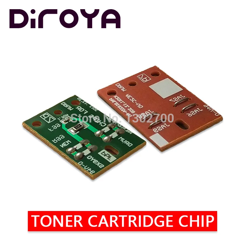 5 قطع KX-FAT410A FAT410A خرطوشة حبر رقاقة لباناسونيك KX-MB1500 KX-MB1507 KX-MB1520 KX MB1500 MB1507 MB1520 مسحوق إعادة