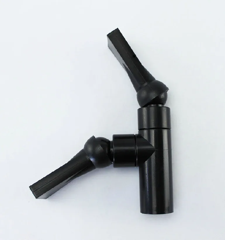 

aquarium tube connector, water distributer, 360 degree turning, flat output, 2 way flat output