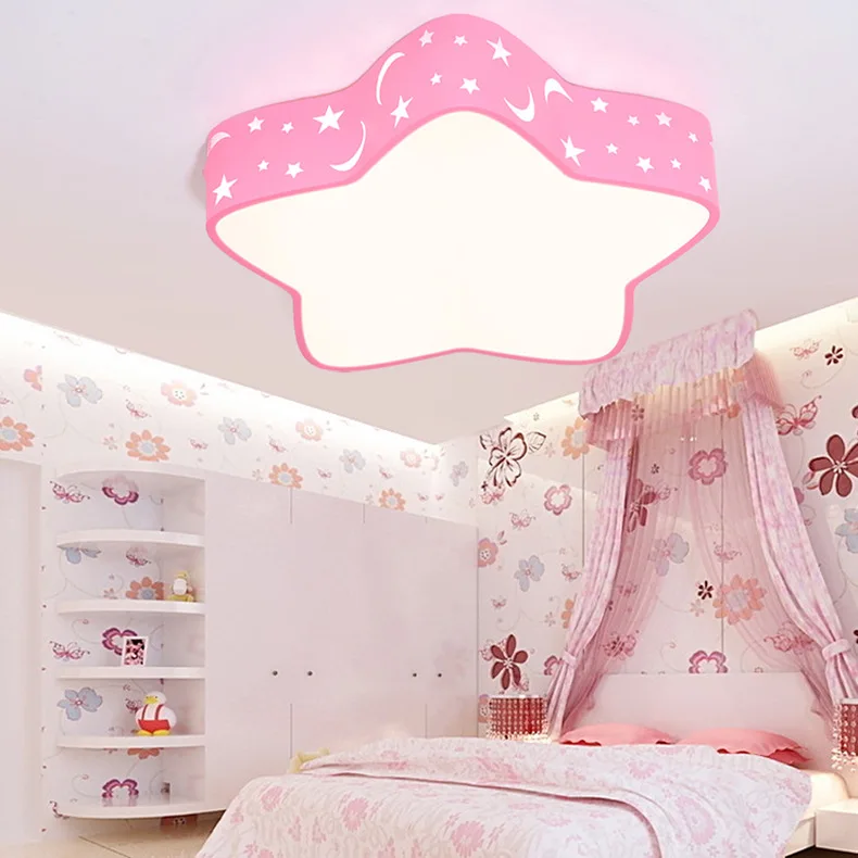 Luzes de Teto Lâmpadas dos Desenhos Animados para o Quarto das Meninas dos Meninos Lâmpada do Quarto do Bebê Crianças Luminária Iluminação Teto Criança Varanda Lamparas Led 17 Cheap Luzes de teto