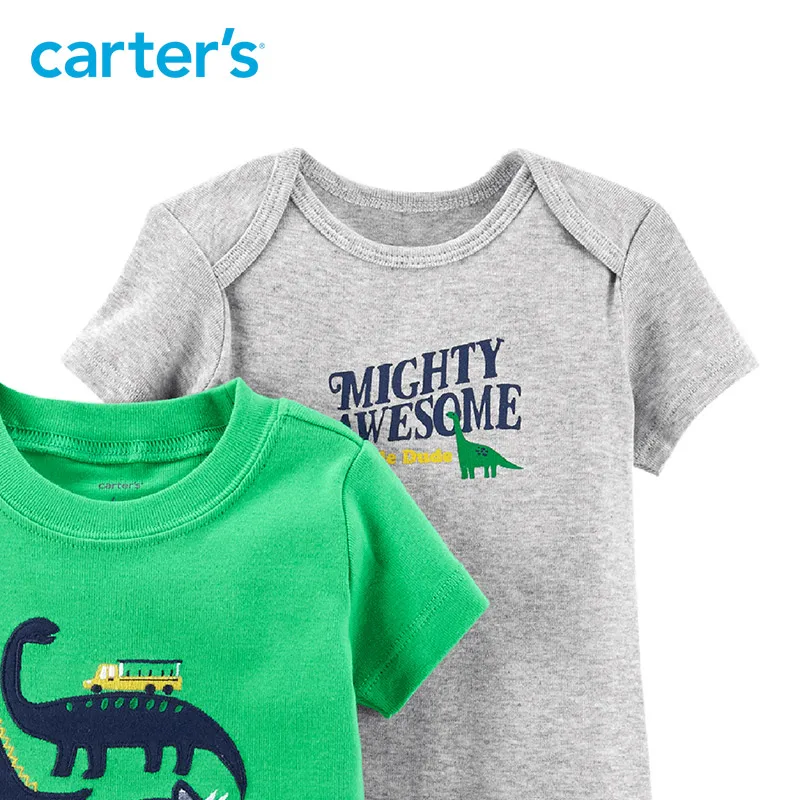 Carter's/комплекты одежды из 3 предметов боди с рисунком динозавра и надписью