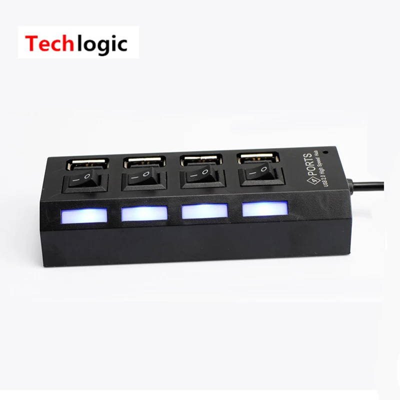 

Portable USB Hub 480 Mbps Switch Mini High Speed USB 2.0 Hub 4 Ports Splitter Adapter For PC notebook Laptop Peripherals