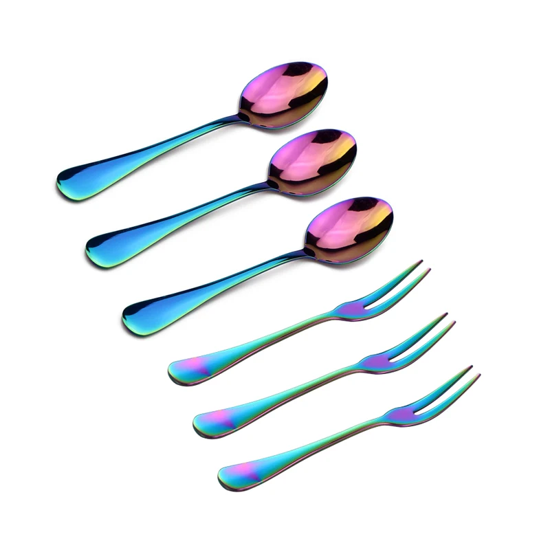 Fruit fork spoon set  (1)