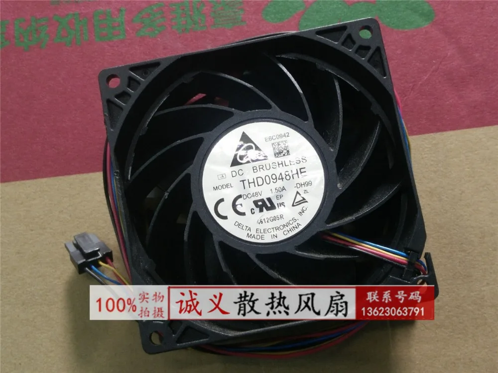 Бесплатная доставка THD0948HE-DH99 48v 1.5A 9 см 90X90X38MM | Компьютеры и офис