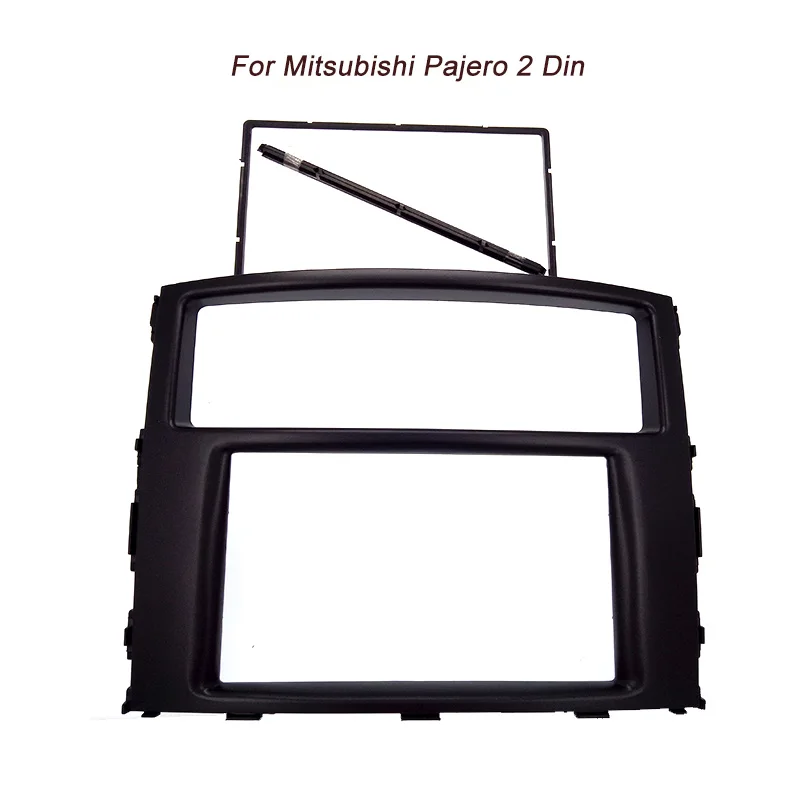 High quality new Double Din fascia for Mitsubishi Pajero