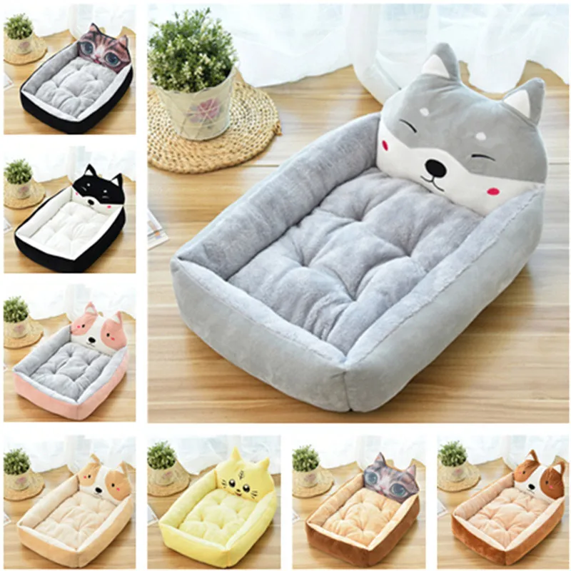 Lovely-Dog-Bed-Pad-Animal-Cartoon-Shaped-Kennels-Lounger-Sofa-Soft-Pet-House-Dog-Bed-Mat (8)