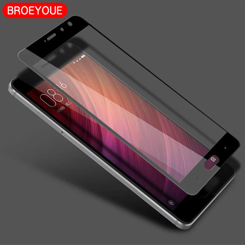 Закаленное стекло BROEYOUE для Xiaomi Redmi 4X 4A 5A 5 Plus Note Prime Pro глобальная Защитная пленка