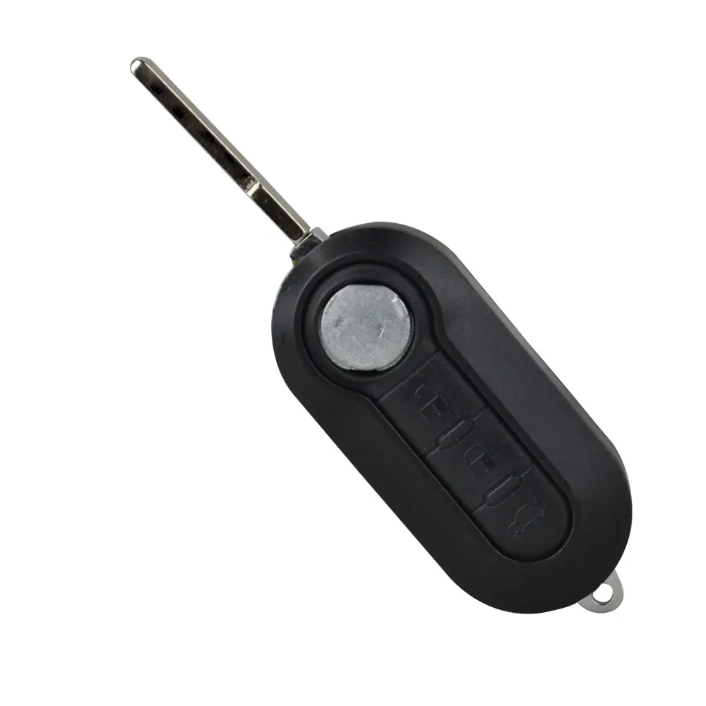 FLYPIG черный чехол для ключей автомобиля без батареи 3 кнопки флип-пульт брелок, чехол для ключей для peugeot Boxer Expert Citroen реле джемпер
