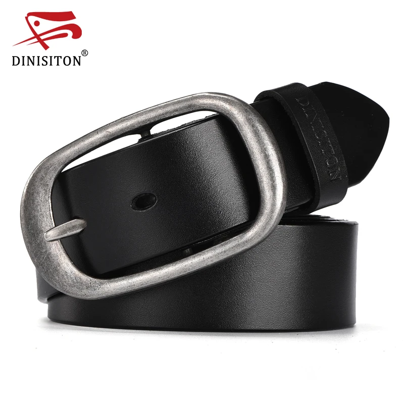 

DNISITON Designer Belts For Men Top Quality Cow Genuine Leather Belt Mens Brand Vintage Jeans Strap Male ceinture homme NCR