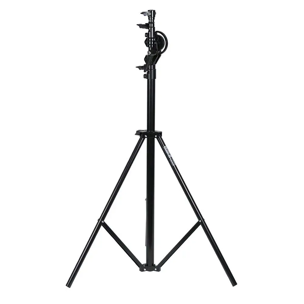  4m Heavy Duty Umbrella Softbox Flash Photo Studio 2-in-1 Combi Combination Light Boom Stand with Sa
