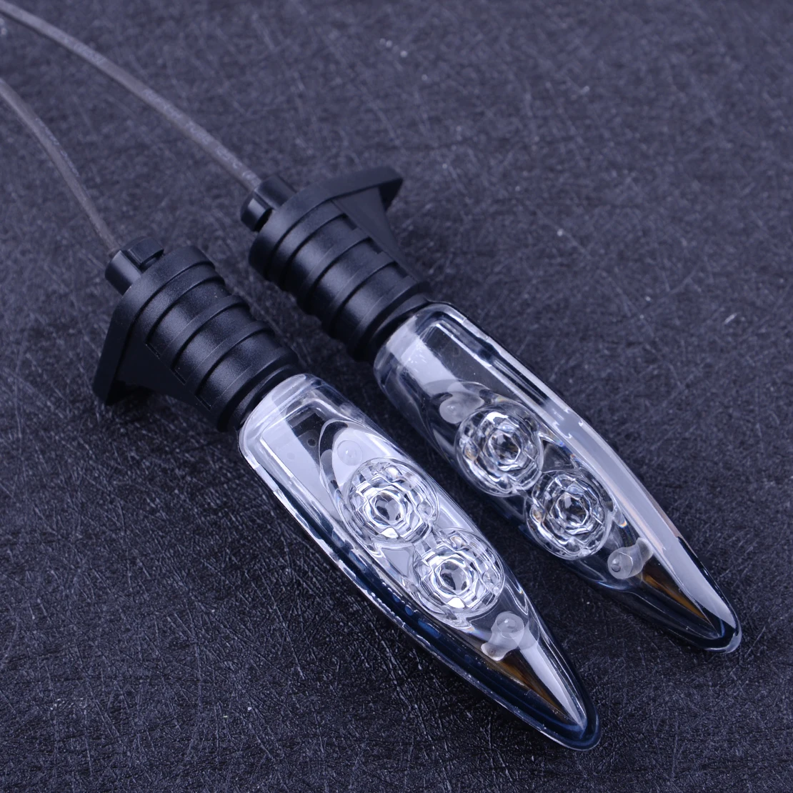 

CITALL 1 Pair Motorcycle LED Turn Signal Indicator Light Fit for BMW HP4 S1000R S1000RR S1000XR R1200RS K1300R G310R C600GT F800