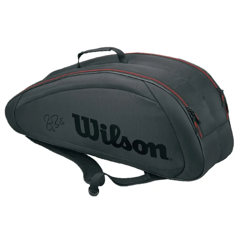 100% оригинальный бренд wilson Raquete De Tenis Backup New Back Pack теннисная сумка 6 шт.
