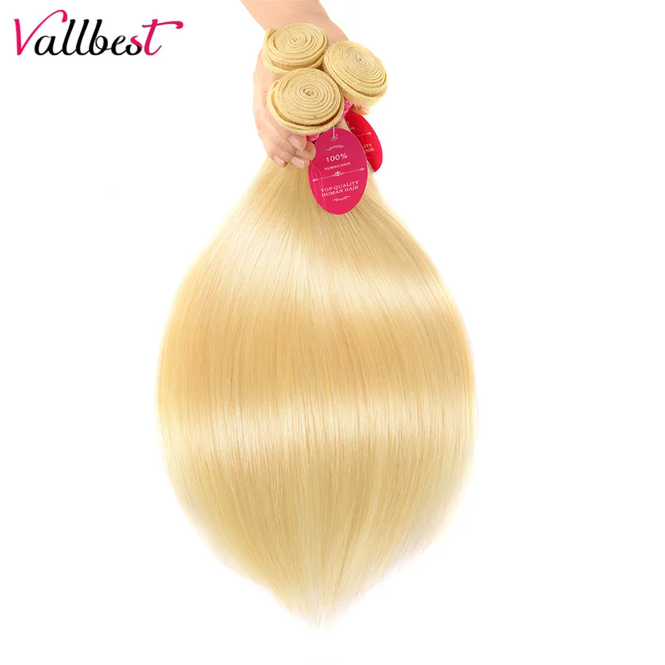 Vallbest Brazilian Straight Hair Weave 613 Blonde Bundles With Closure Human Hair 3 Bundles With Closure Non Remy Hair Extension Vallbest Brazilian Straight Hair Weave 613 Blonde Bundles With Closure Human Hair 3 Bundles With Closure Non Remy Hair Extension