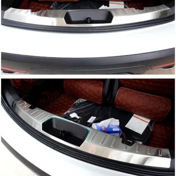 

For Ford Explorer 2011-2016 1PC Stainless Steel Car Trunk Inner Rear Tail Box Bumper Pedal Cover Trim Car Styling Accessories