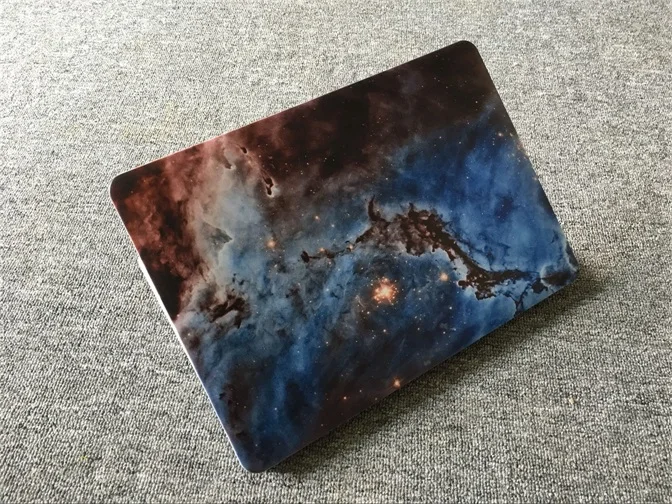 RyGou для MacBook Air 13 Чехол, Galaxy Print пластиковый защелкивающийся чехол s подходит для Mac Book Air 11 13 A1932 A1370 A1465 A1369 A1466 чехол - Цвет: hb-7