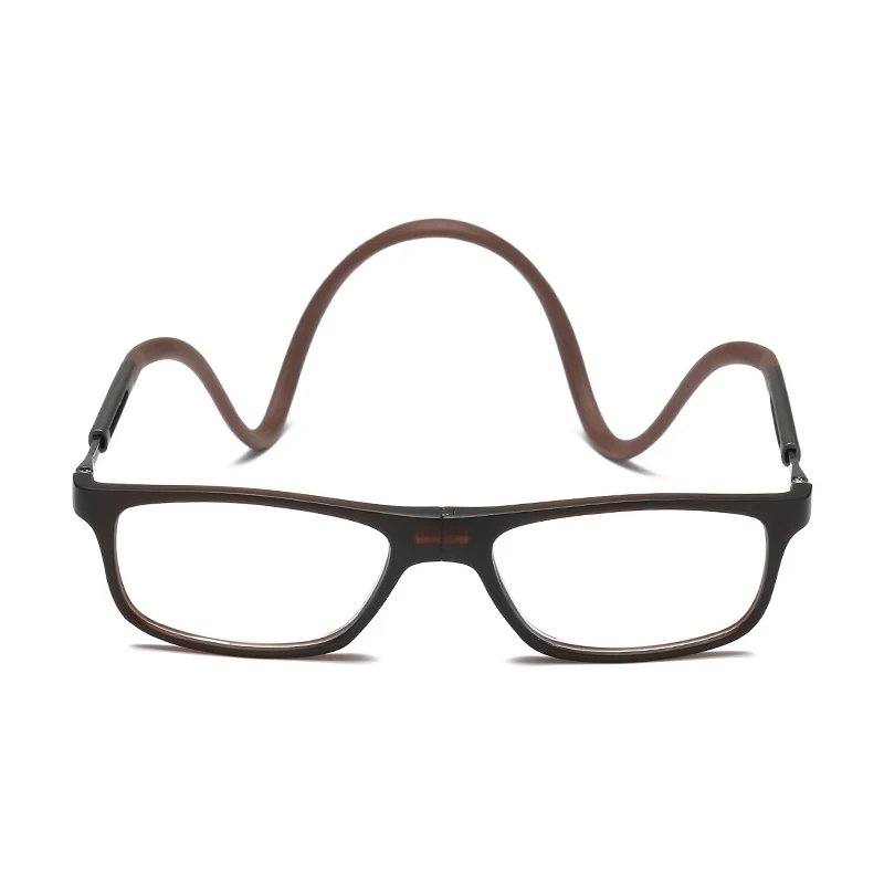 Folding Reading Glasses Adjustable Hanging Neck Rectangle