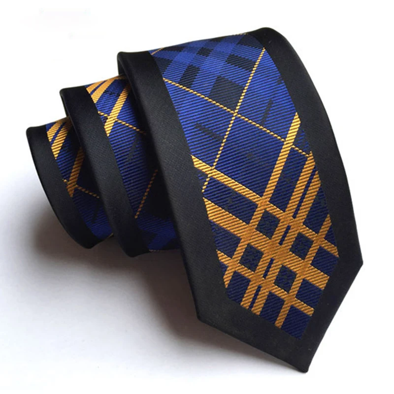 RBOCOTT Mens Fashion Skinny Tie 6cm Floral Dot And Striped Necktie Casual Style Slim Ties For Party Gravatas Corbatas Neck tie