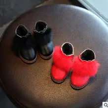Meninas crianças Botas Sapatos Cor Candy Novo Design Da Marca Inverno Quente Martin Sapatos Sapatos Meninas Da Criança Do Bebê Sapatos Macios Botas Plano Tamanho 21-25