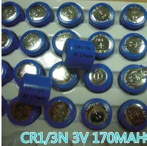 Бесплатная доставка 2 шт./лот 3 в CR1/3N цилиндр Первичная литиевая батарея Li MnO2