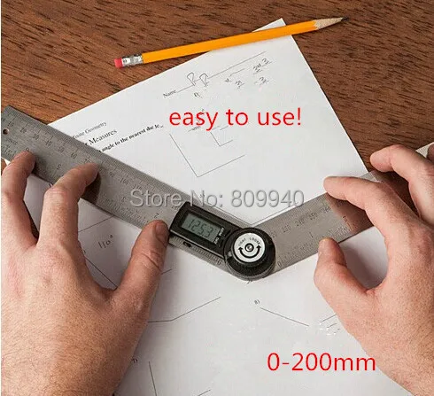 200mm digital protractor (2)