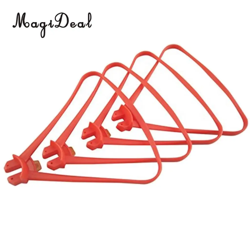 MagiDeal 4Pcs Plastic Propeller Protect Ring Cover Guard for Syma X8SW X8SC X8SG X8 Pro RC Quadcopter Drone Spare Parts Accs