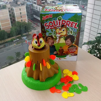 

Candice guo plastic toy jumping squirrel lucky stab challenge pierce good luck game baby play house hand work birthday gift 1set