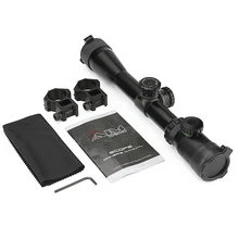 AIM 2.5-10X40 Riflescopes Sports Rangefinder Reticle Red and green Hunting scope With Adjustable Rail Mounts