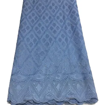 

African Dry Lace Fabric High Quality yellow Swiss Voile Lace Fabric Embroidery Cotton Voile Lace For Wedding Swiss Lace (YD-4-19