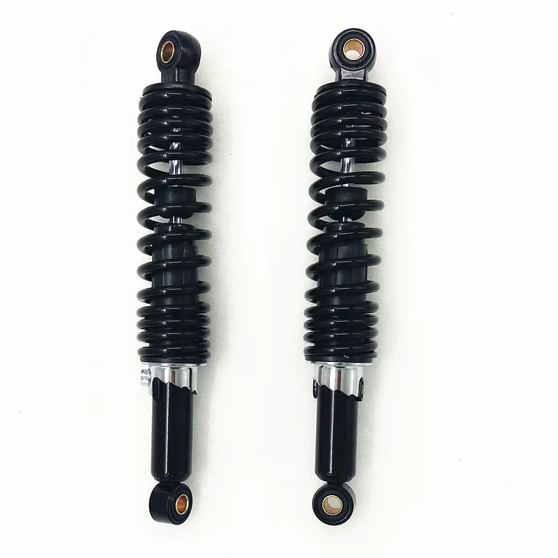 

320MM MOTORCYCLE SHOCK ABSORBER SUSPENSION FOR HONDA CX500 XR80 YAMAHA DT100 TY175 XS40 XV125 SUZUKI KAWASAKI CHROME BLACK